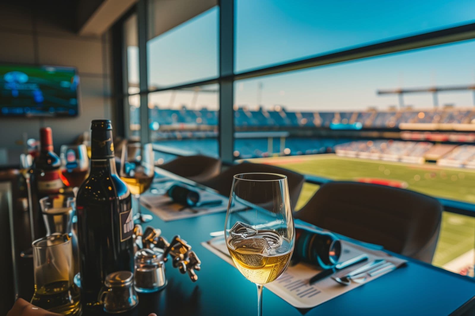 Completed stadium suite representing Landmark Logix's structured project delivery methodology