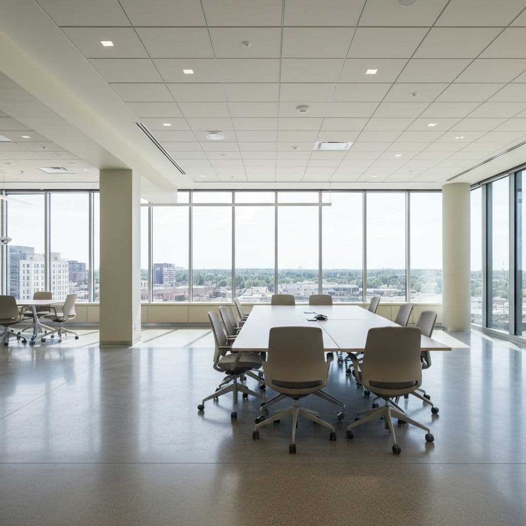 Modern government facility